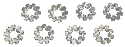 64-72 Chevelle / El Camino Ground Star Washers 8 Pieces 1/4 Size