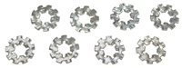 64-72 Chevelle / El Camino Ground Star Washers 8 Pieces 1/4 Size