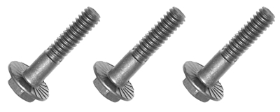 64-72 Chevelle / El Camino Voltage Regulator Bolts 3 Pieces Shoulder Bots