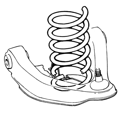 64 Chevelle / El Camino Front Coil Springs Small Block