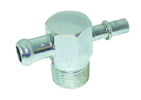 64-66 Chevelle / El Camino Power Brake Intake Manifold T- Fitting 2 Port .3/8 & 1/4