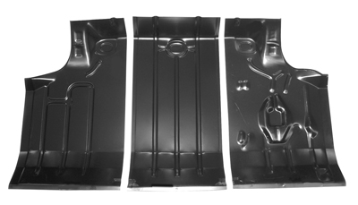 64-67 Chevelle Trunk Floor Kit, 3 Pieces