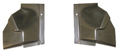 64-67 Chevelle Rear Seat Divider To Floor Support Brackets