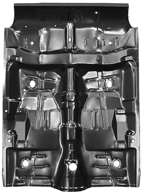 64-67 Chevelle 1 Piece Full Floor Panel & Rear Seat Panel