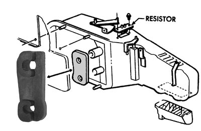 64-67 Chevelle / El Camino Heater Core Tube Seal Without A/C