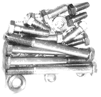 64-68  Chevelle / El Camino Small Block A/C Brackets Hardware Kit