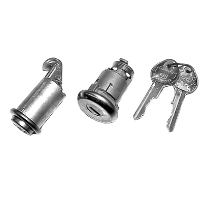 64-65 Chevelle Glove Box And Trunk Lock Set