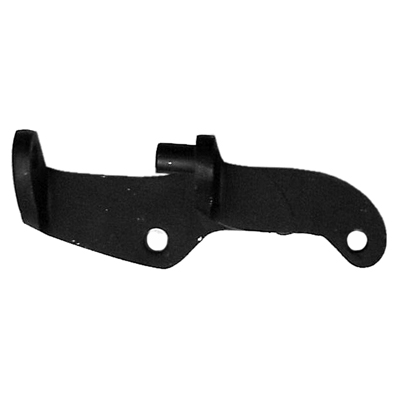 64-68 Chevelle / El Camino Small Block Lower Alternator Mounting Bracket, with Power Steering, Black