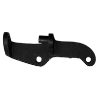 64-68 Chevelle / El Camino Small Block Lower Alternator Mounting Bracket, with Power Steering, Black