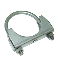 64-87 Chevelle / El Camino Exhaust Clamps Stainles Steel Plated 2