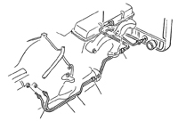 64-65 Chevelle / El Camino Transmission Cooler Line Powerglide Line Set