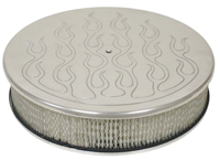 64-72 Chevelle / El Camino Polished Aluminum Air Cleaner 14
