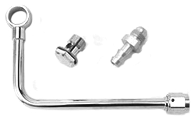 64-72 Chevelle / El Camino Edelbrock Fuel Inlet Kit Chrome