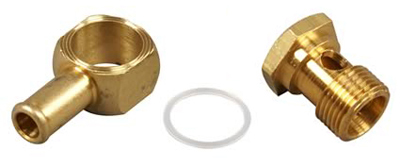 64-72 Chevelle / El Camino Edlebrock Fuel Inlet Kit Banjo Style