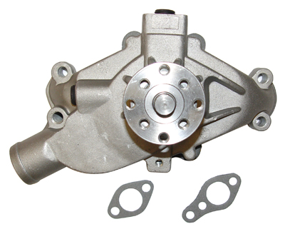 64-68 Chevelle / El Camino Small Block Natural Finish Aluminum Water Pump,