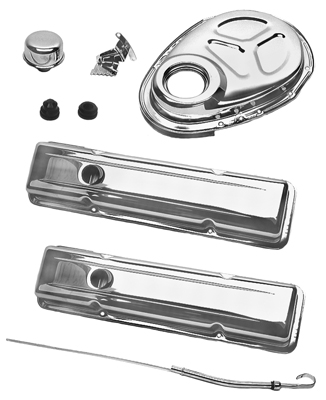 64-78 Chevelle / El Camino Chrome Small Block Dress Up Kit