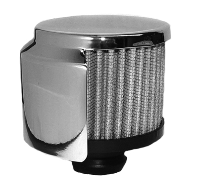 64-72 Chevelle / El Camino Chrome Push In Washable Filter With Chrome Shield