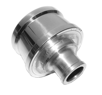 64-72 Chevelle / El Camino Ball Milled With PCV Valve Push In Breather Cap Polished Aluminum