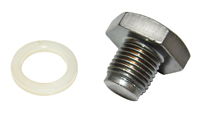 64-78 Chevelle / El Camino Standard Oil Drain Plug With Plastic Gasket