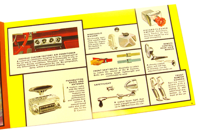 64 Chevelle Sales Brochure