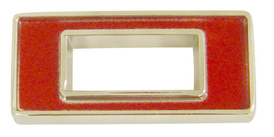 64-87 Chevelle / El Camino Universal Fender Emblem Number 0 Red