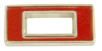 64-87 Chevelle / El Camino Universal Fender Emblem Number 0 Red