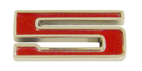 64-87 Chevelle / El Camino Universal Fender Emblem Number 5 Red