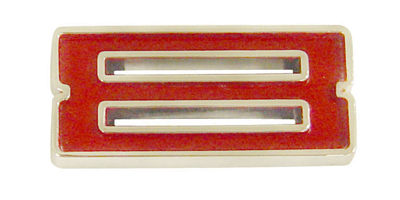 64-87 Chevelle / El Camino Universal Fender Emblem Number 8 Red