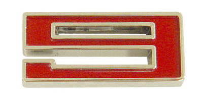 64-87 Chevelle / El Camino Universal Fender Emblem Number 9 Red