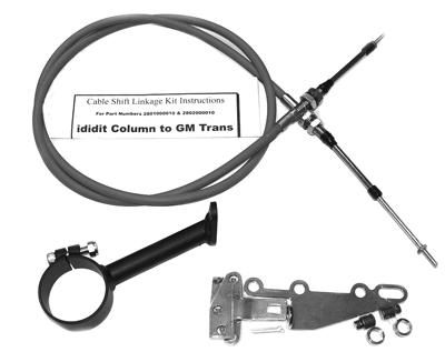 64-68 Chevelle / El Camino Ididit Cable Shaft Conversion Kit