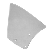64-65 Chevelle Coupe Quarter Window Glass LH Tinted