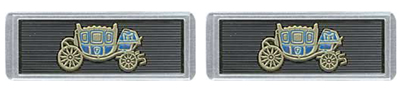 65-66 Chevelle / El Camino Seat Belt Emblems Stage Coach