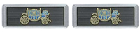 65-66 Chevelle / El Camino Seat Belt Emblems Stage Coach