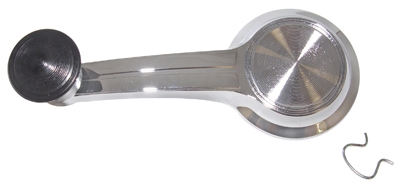 65 Chevelle / El Camino Interior Window Handle Crank With Black Knob LH or RH