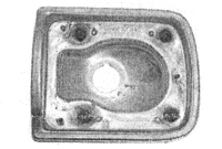 65 Chevelle Coupe or Convertible Tail Light Housing LH & RH