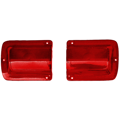 65 Chevelle Tail Light Lens LH & RH Without Chrome Trim