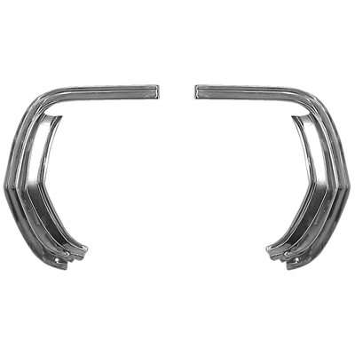 65 Chevelle / El Camino Fender Eyebrow Moldings LH & RH