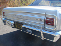 65 Chevelle Upper Trunk Lid Molding