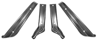 65 Chevelle / El Camino Front Bumper Bracket Set 4 Pieces