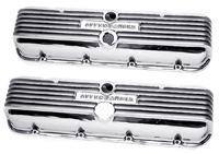 65-72 Chevelle / El Camino Big Block Valve Covers, Offenhauser Finned Aluminum, Polished