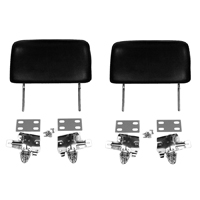 66-67 Chevelle / El Camino Headrest Assembly Kit With Bucket Seats