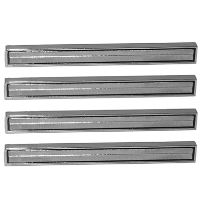 66 Chevelle  Door Panel Medallions Glue On Type 4 Pieces