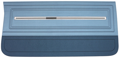 66 Chevelle El Camino Converttible Front Door Panel Black Colors Available Special Order Red, Aqua, Light Blue, Bright B