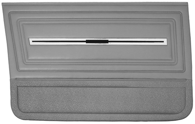 66 Chevelle 4 Door Sedan Or Wagon Front Door Panels Black Colors Available Special Order Red, Aqua, Light Blue, Bright B