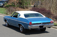 66-67 Chevelle Coupe Vinyl Top Molding Kits,  4 Pieces