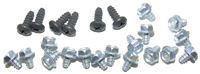 66-67 Chevelle / El Camino Instrument Panel Trim Plate Screw Kit 23 Pieces