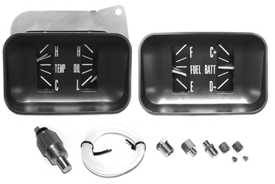 **DISCONTINUED**66-67 Chevelle / El Camino Dash Gauge Conversion Kit With Ammeter