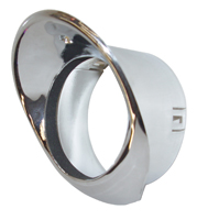 66-67 Chevelle / El Camino Dash Vent Bezel Chrome LH