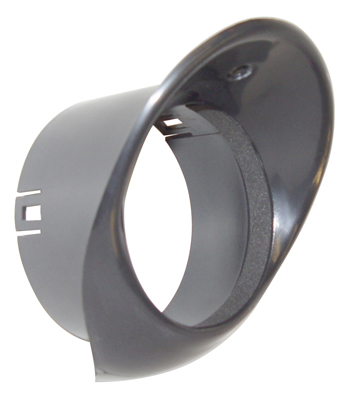 66-67 Chevelle / El Camino Dash Vent Bezel Black RH