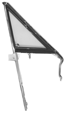 66-67 Chevelle Coupe & Convertible Vent Window Complete Assembly LH